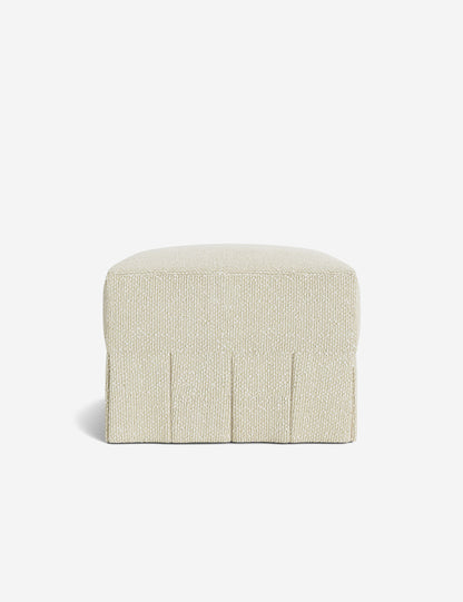 Portola Pleated Ottoman