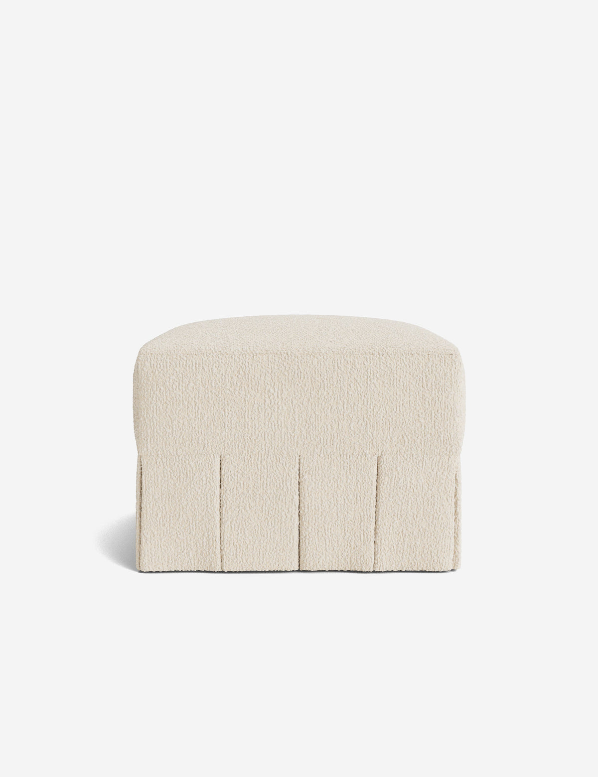 Portola Pleated Ottoman