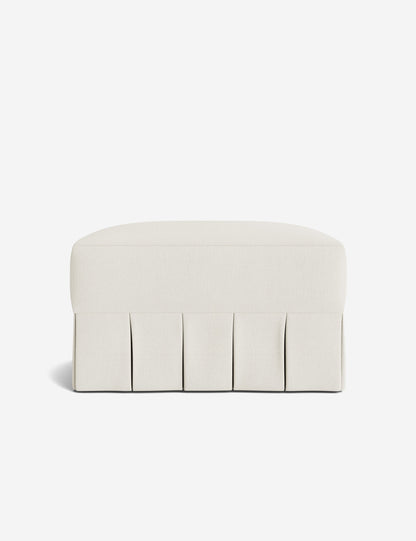 Portola Pleated Ottoman