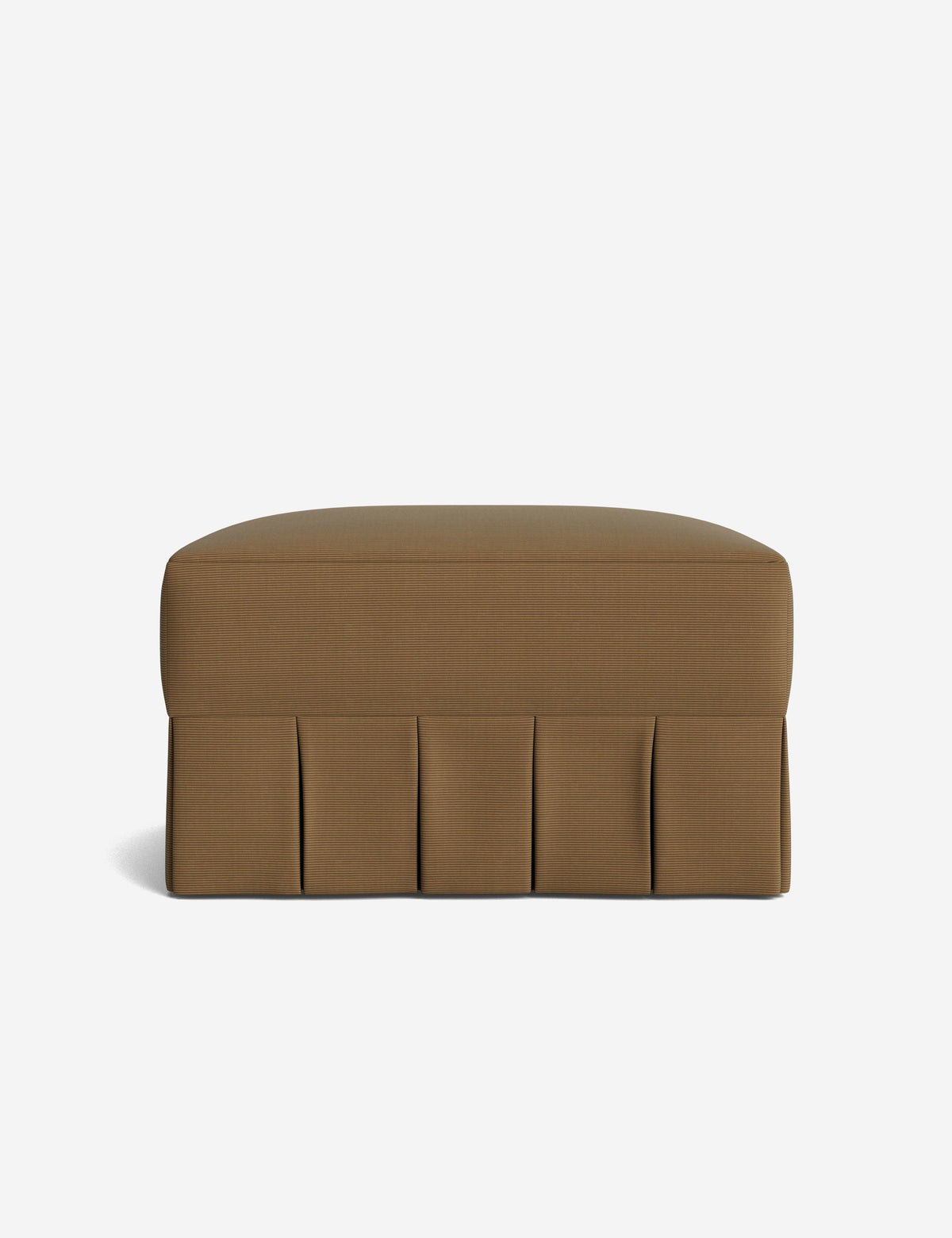 Portola Pleated Ottoman