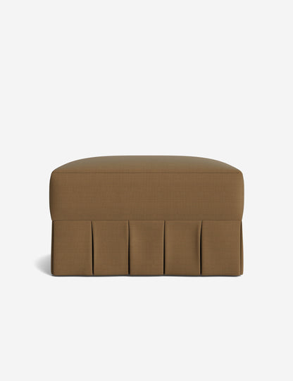 Portola Pleated Ottoman
