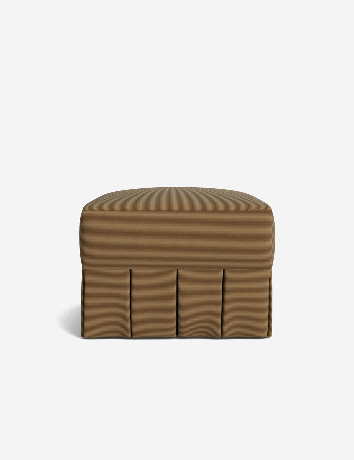 Portola Pleated Ottoman