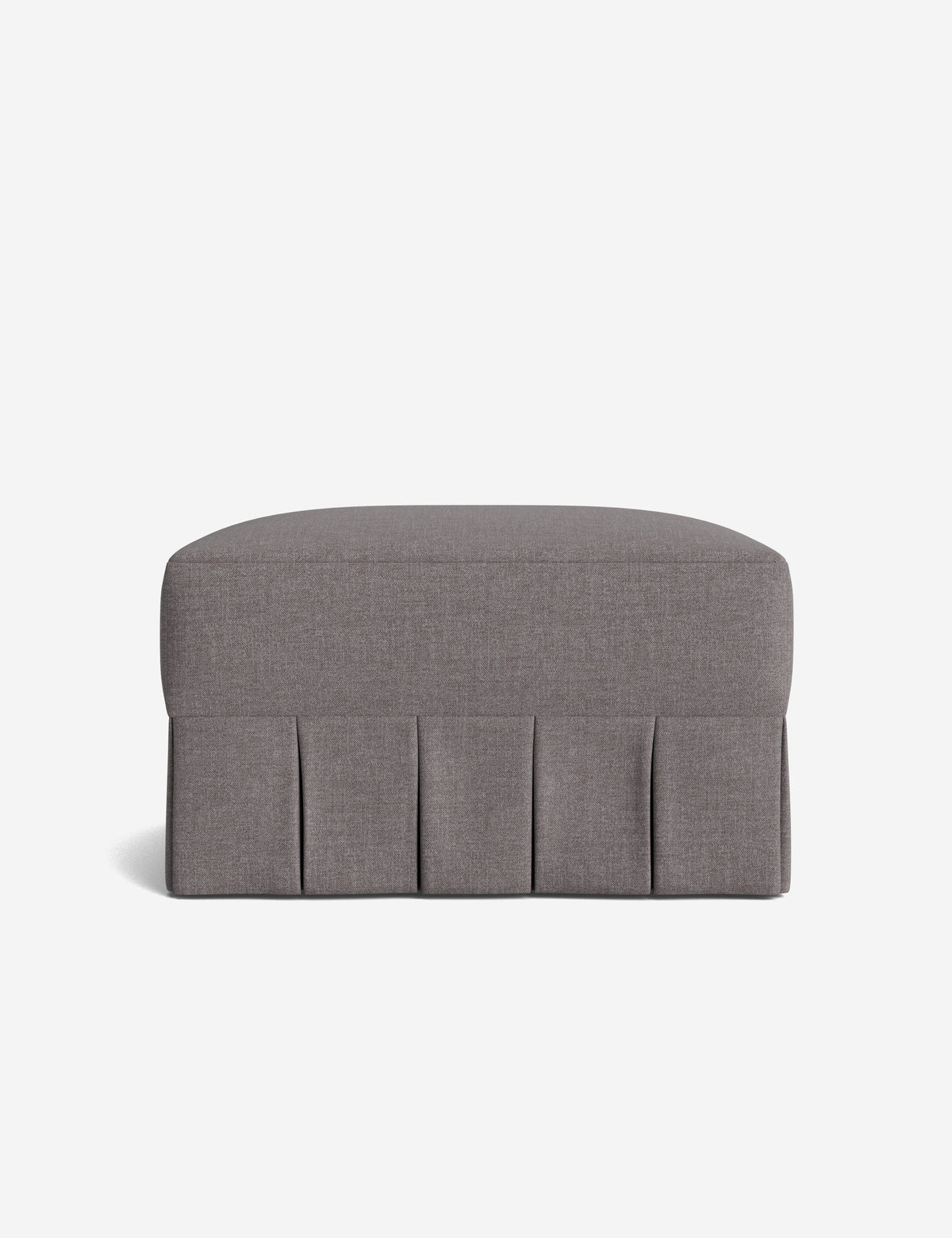 Portola Pleated Ottoman