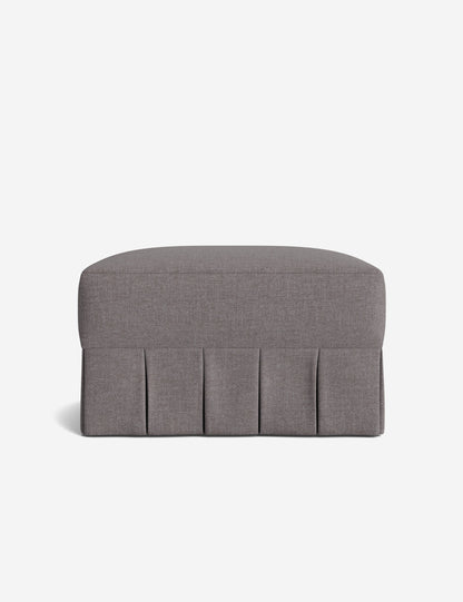 Portola Pleated Ottoman