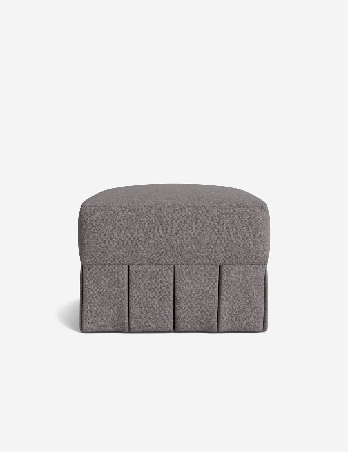 Portola Pleated Ottoman