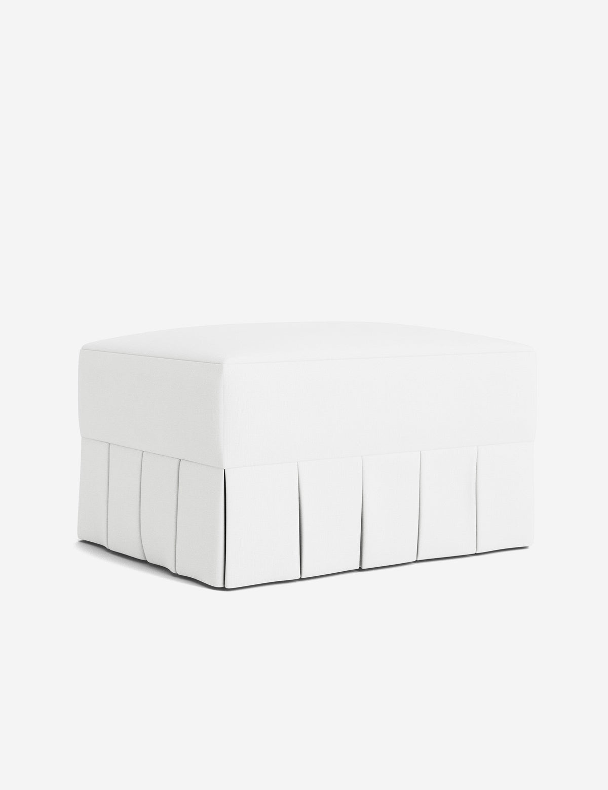 Portola Pleated Ottoman