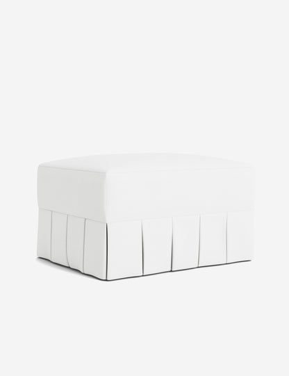 Portola Pleated Ottoman