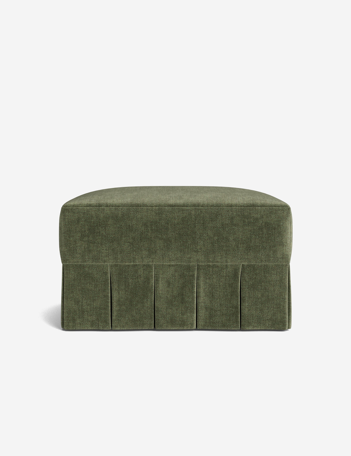 Portola Pleated Ottoman
