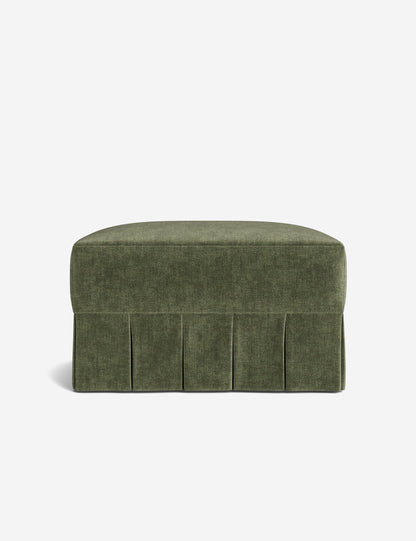 Portola Pleated Ottoman