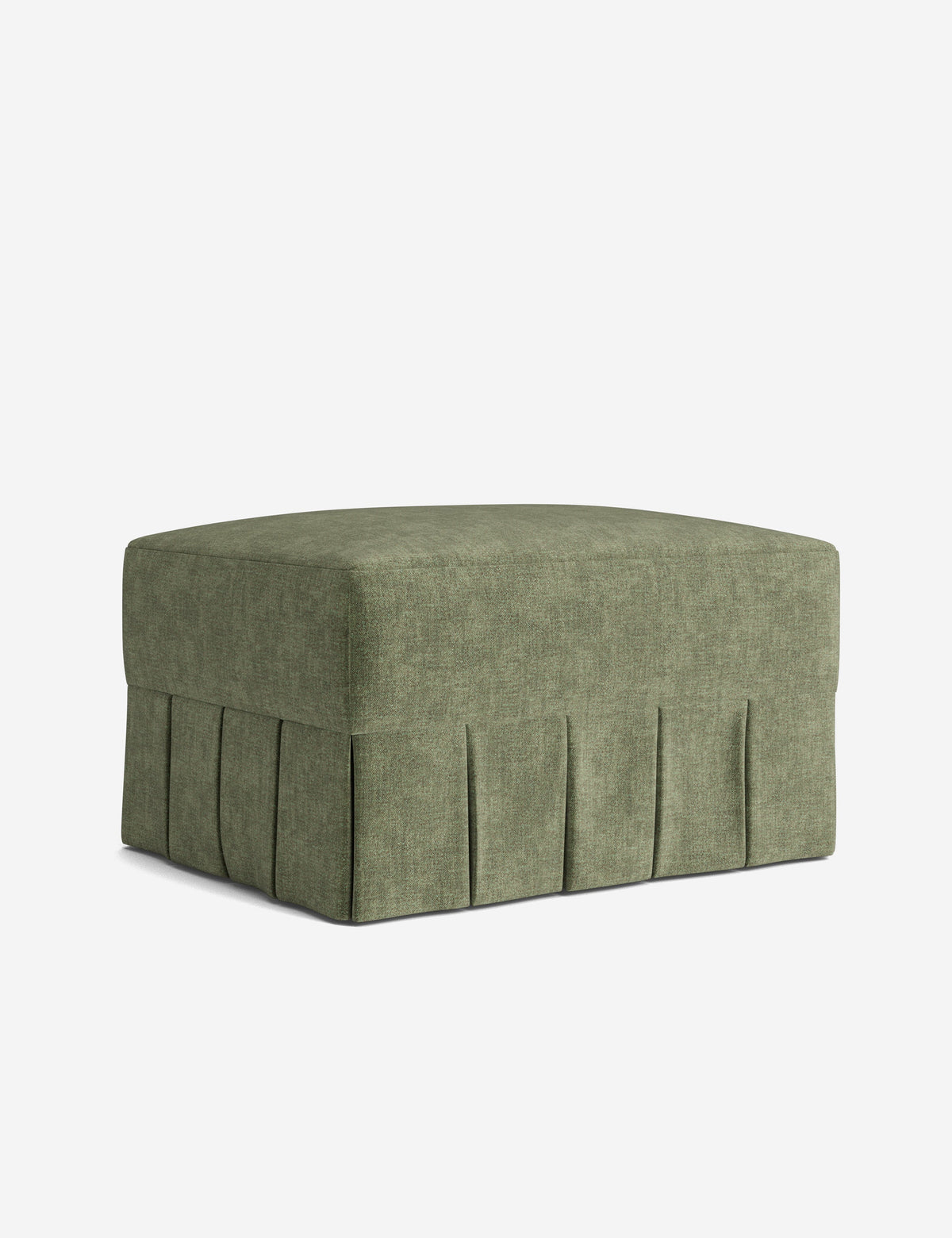 Portola Pleated Ottoman