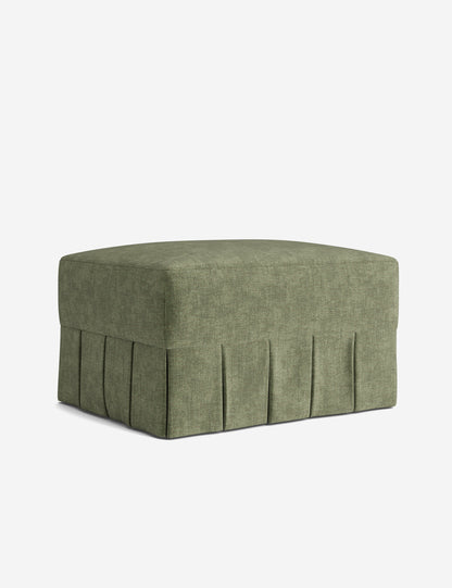 Portola Pleated Ottoman