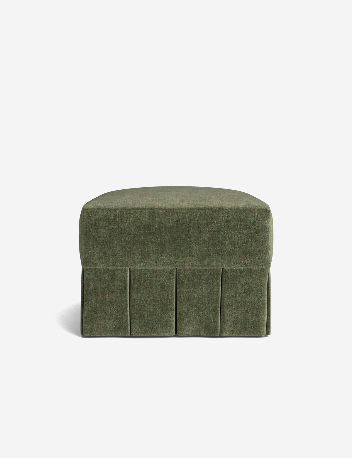 Portola Pleated Ottoman