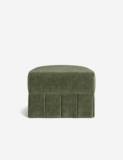 Portola Pleated Ottoman