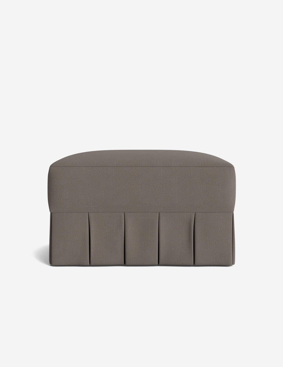 Portola Pleated Ottoman
