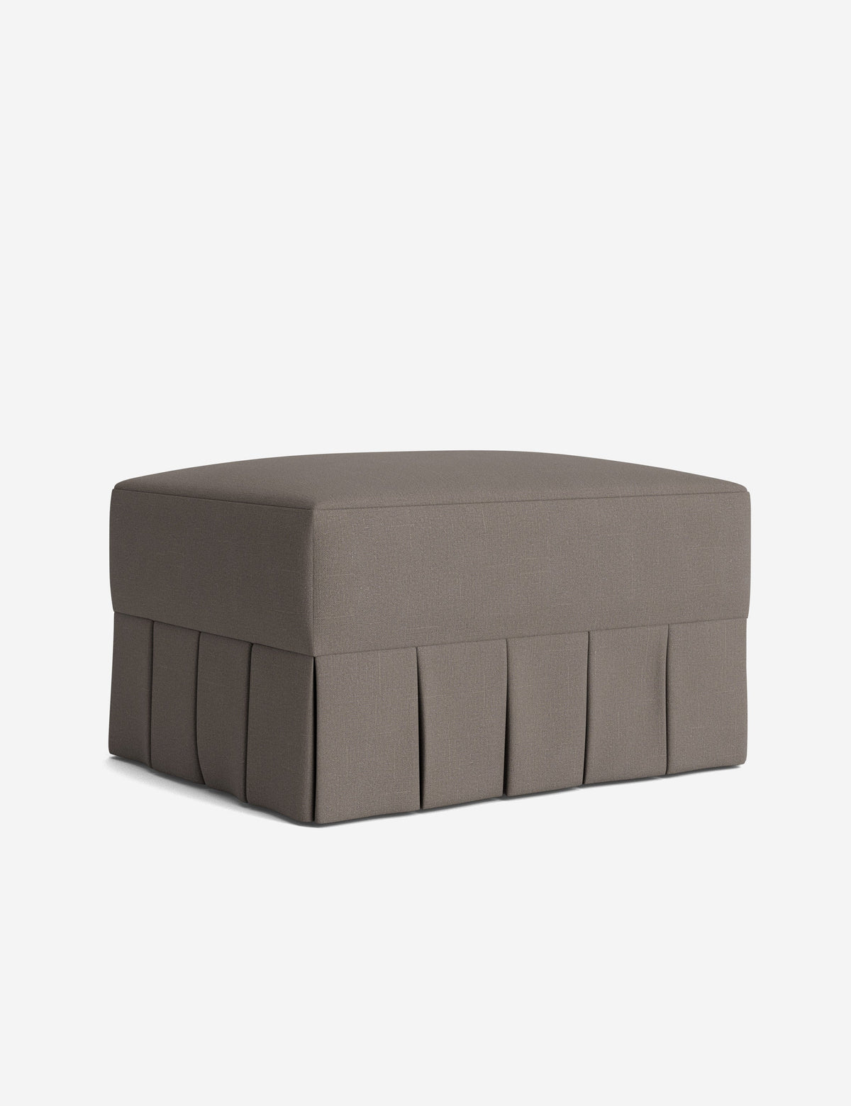 Portola Pleated Ottoman