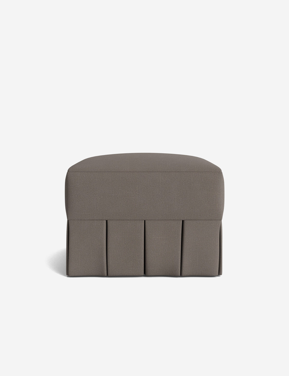 Portola Pleated Ottoman