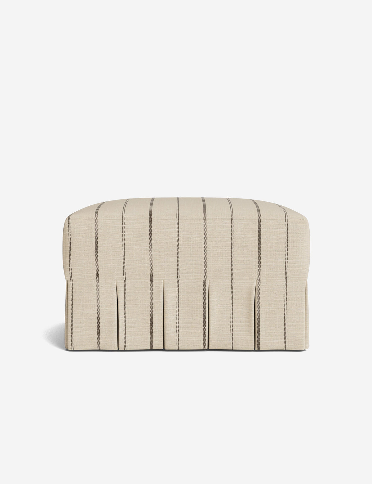 Portola Pleated Ottoman