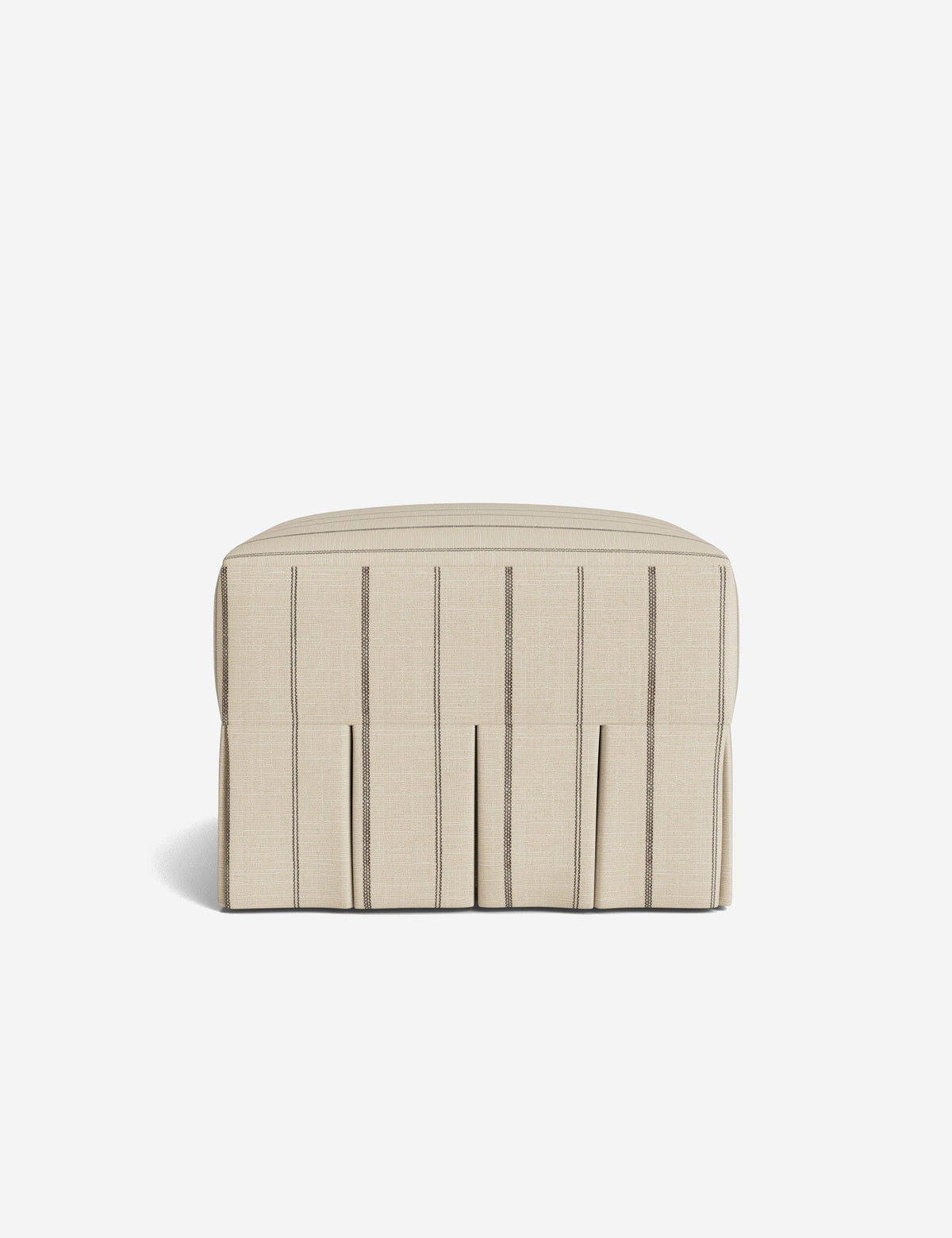 Portola Pleated Ottoman