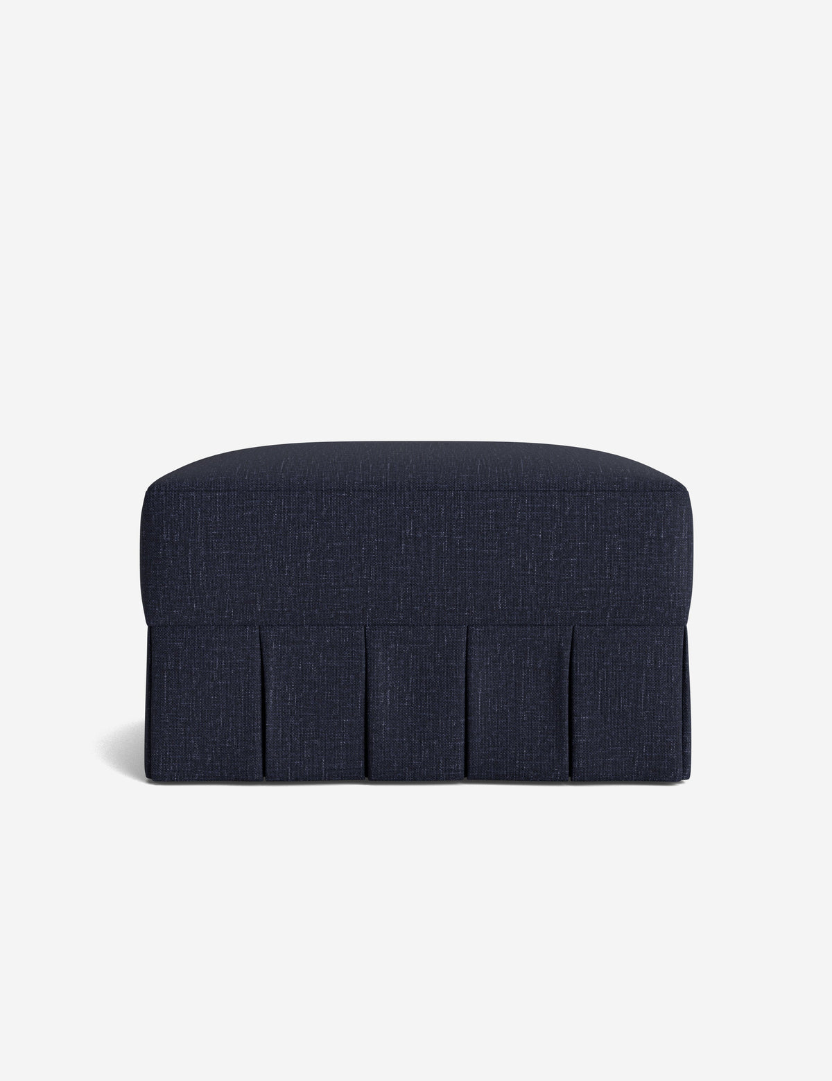 Portola Pleated Ottoman