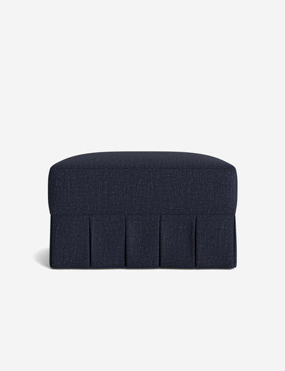 Portola Pleated Ottoman