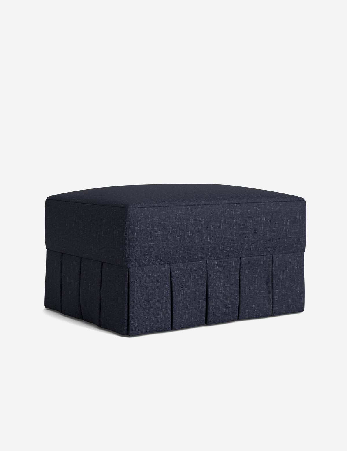 Portola Pleated Ottoman