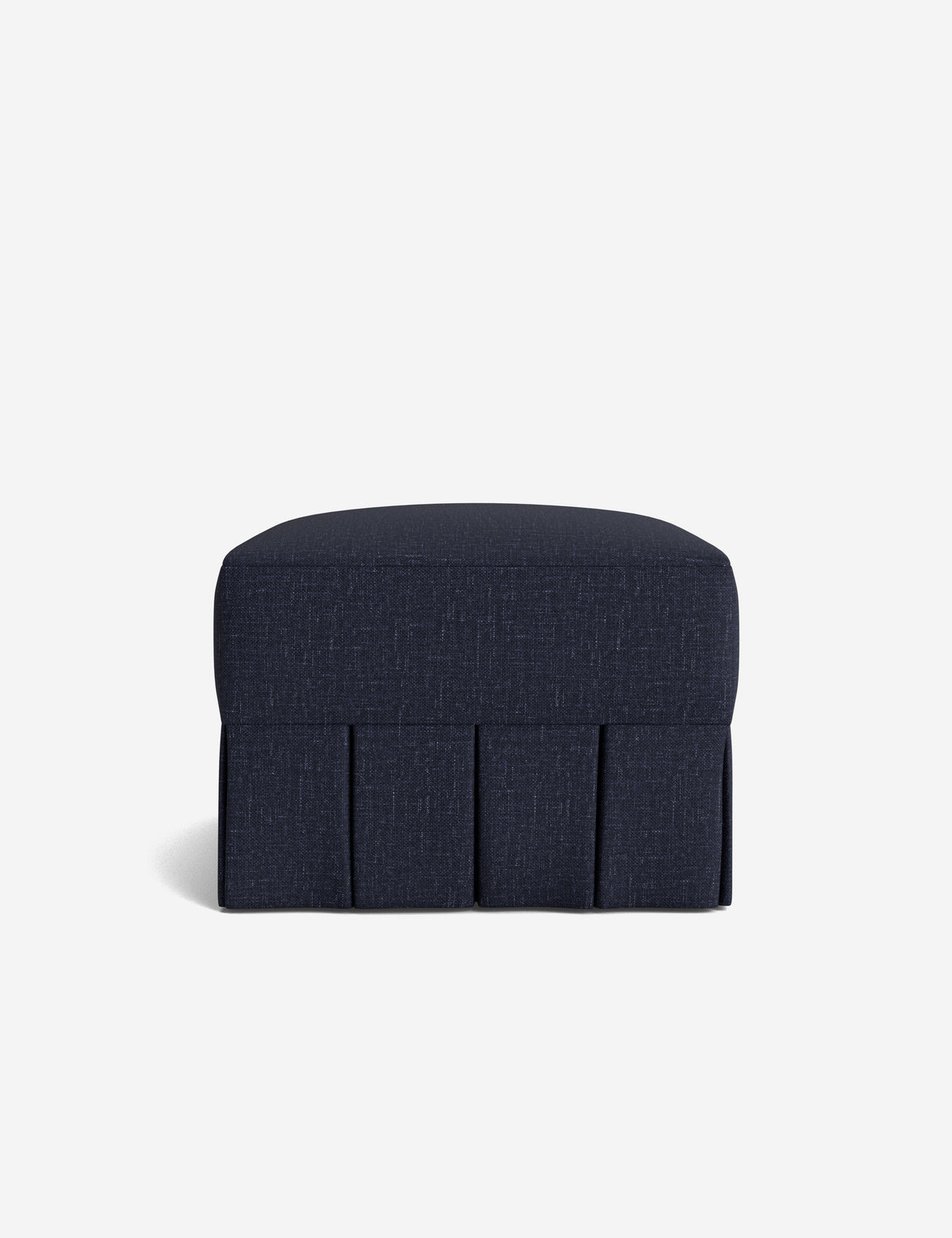 Portola Pleated Ottoman