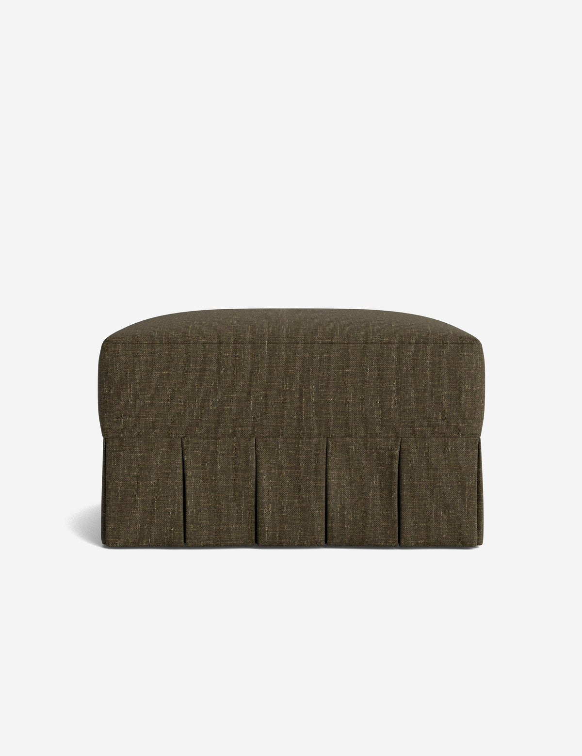 Portola Pleated Ottoman