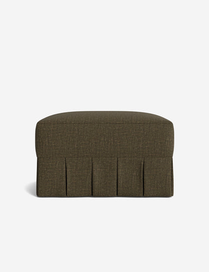 Portola Pleated Ottoman