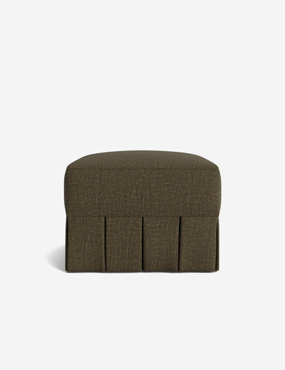 Portola Pleated Ottoman