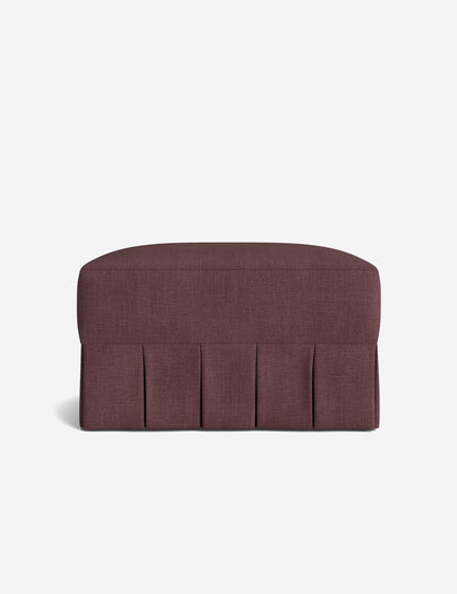 Portola Pleated Ottoman