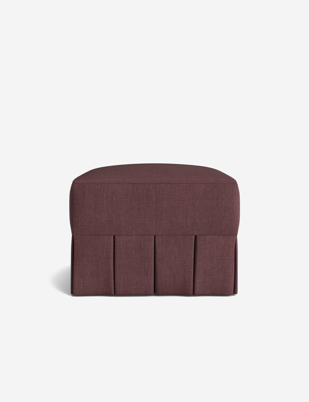 Portola Pleated Ottoman