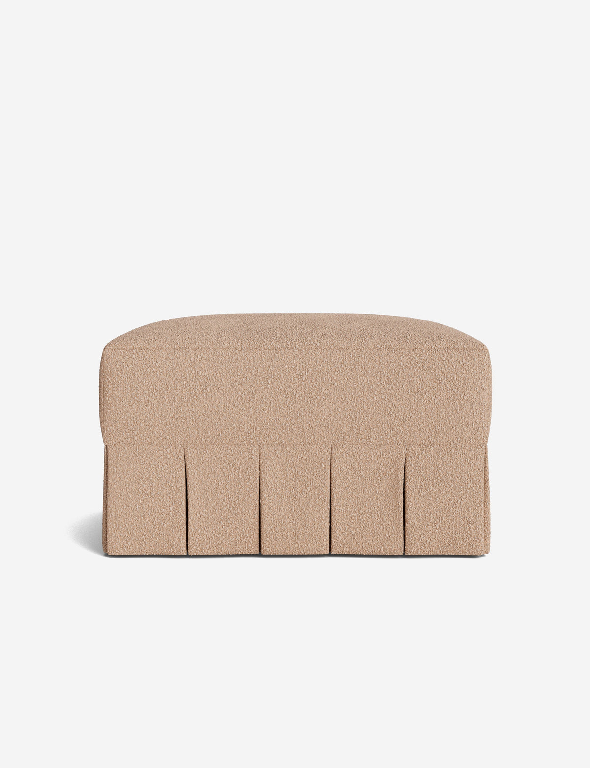 Portola Pleated Ottoman