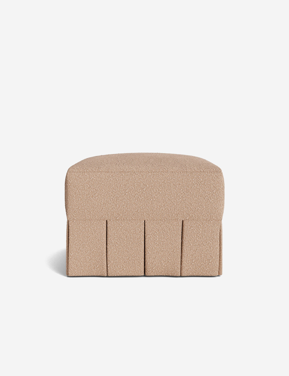Portola Pleated Ottoman