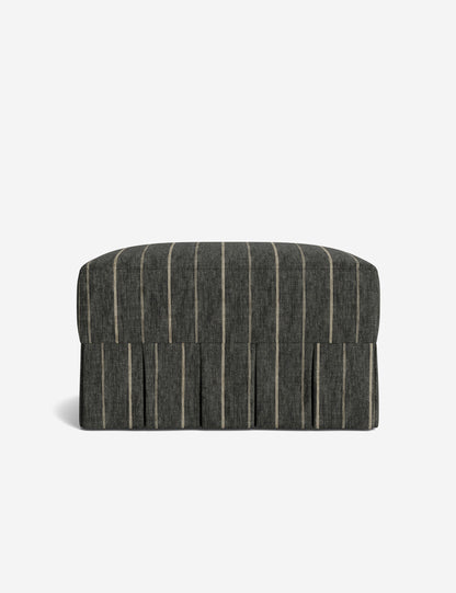 Portola Pleated Ottoman