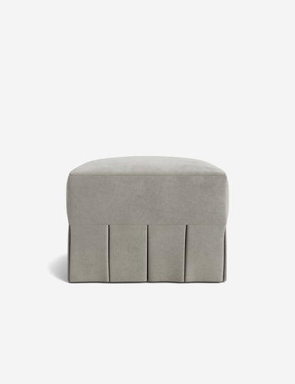 Portola Pleated Ottoman