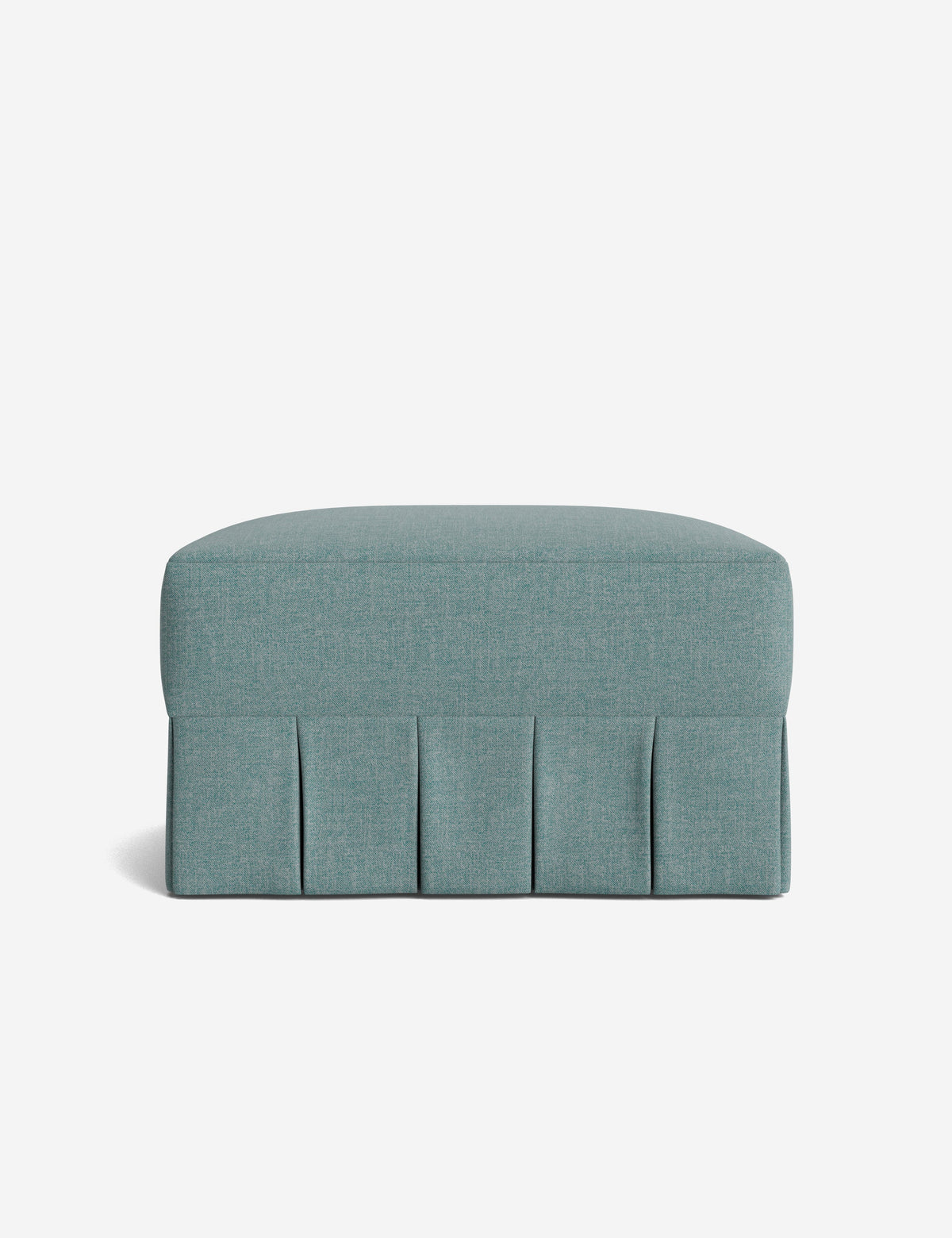 Portola Pleated Ottoman