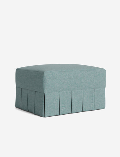 Portola Pleated Ottoman