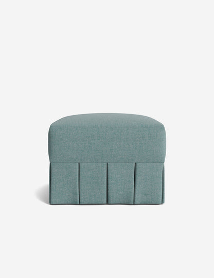 Portola Pleated Ottoman