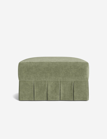 Portola Pleated Ottoman