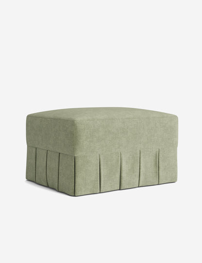 Portola Pleated Ottoman