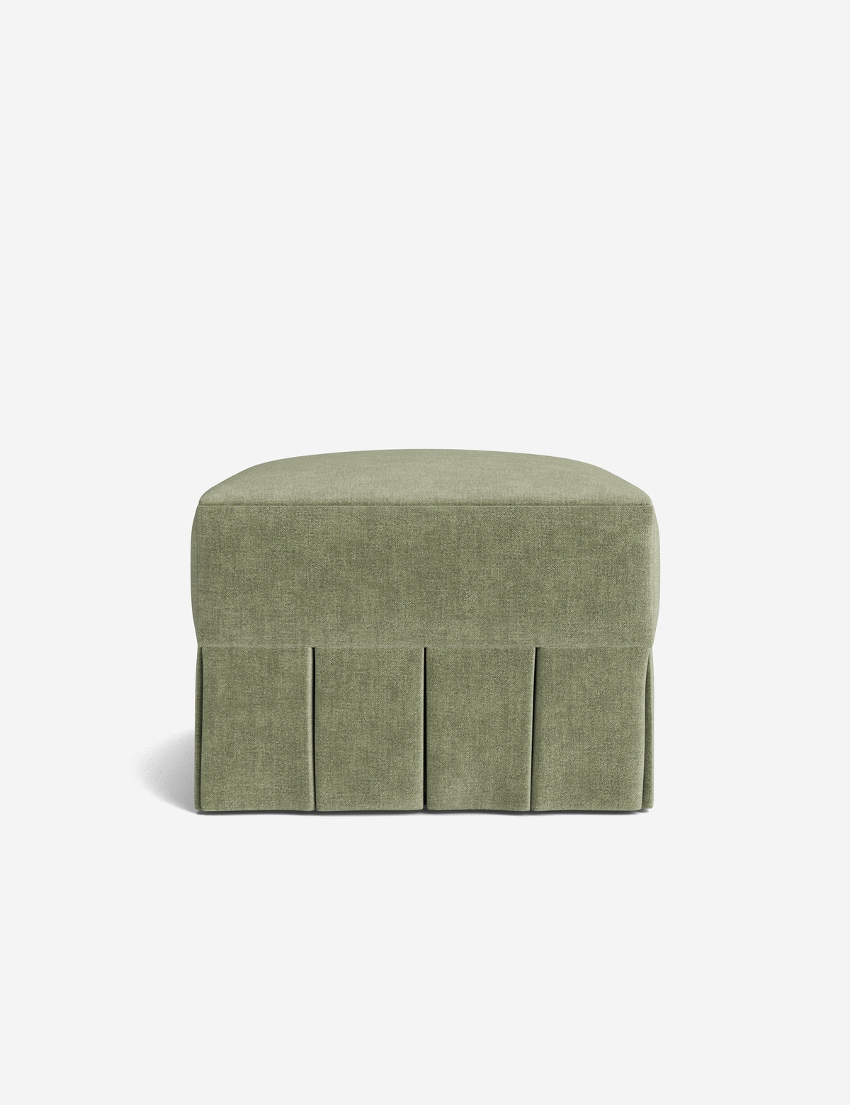 Portola Pleated Ottoman
