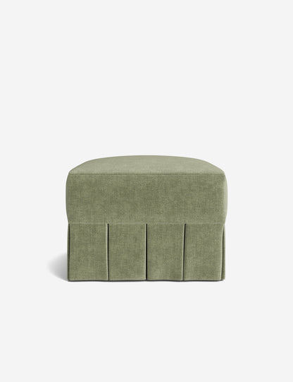 Portola Pleated Ottoman