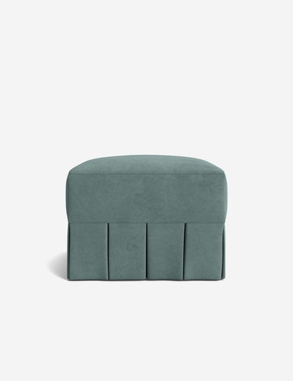 Portola Pleated Ottoman