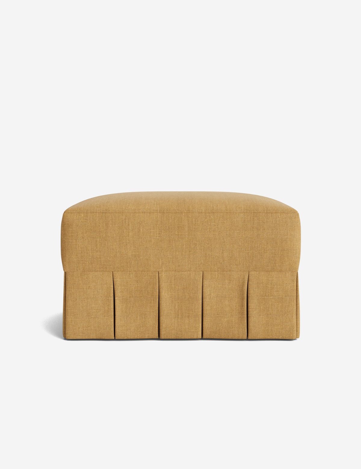 Portola Pleated Ottoman