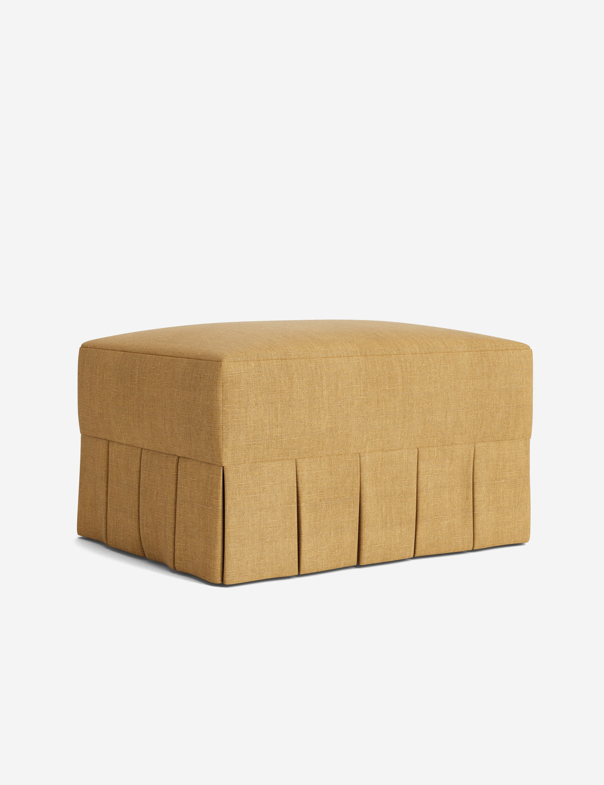Portola Pleated Ottoman