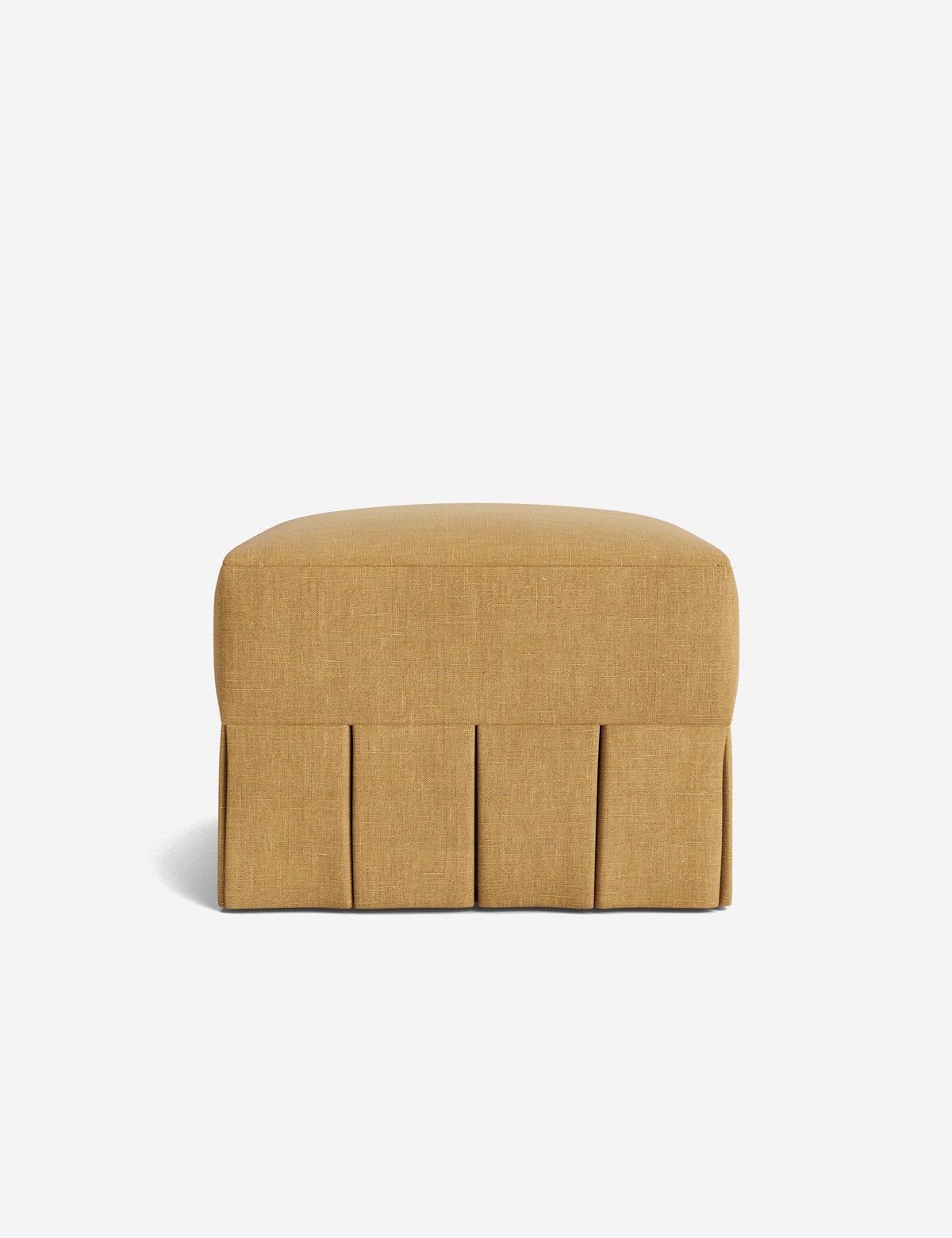 Portola Pleated Ottoman