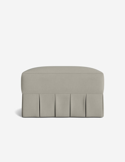 Portola Pleated Ottoman