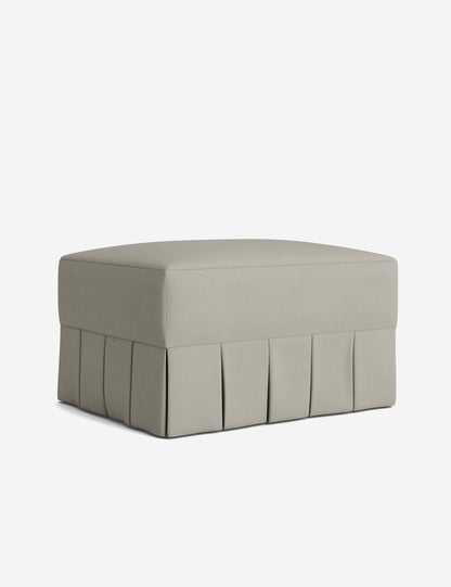 Portola Pleated Ottoman