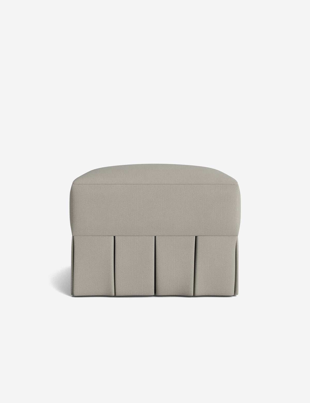 Portola Pleated Ottoman
