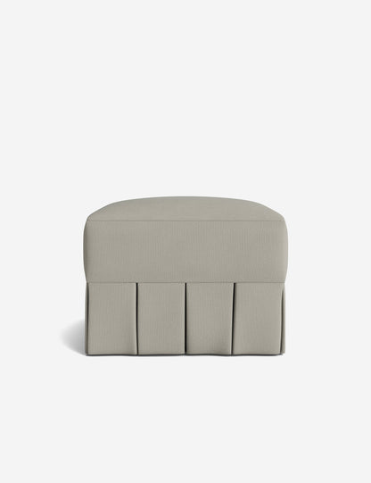 Portola Pleated Ottoman